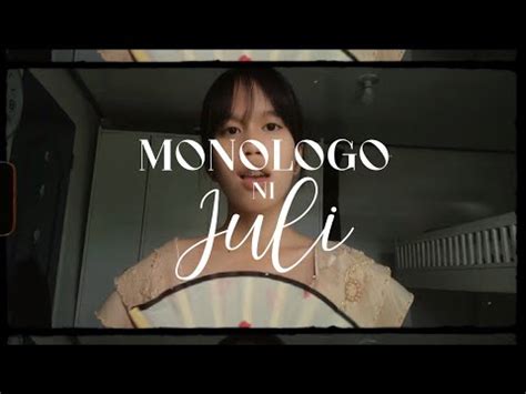 MONOLOGO NI JULI .